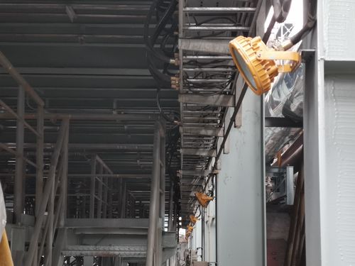 Latest company case about Steel Factory Led Explosion Proof Lighting Project