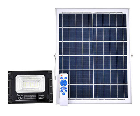 20 Watt LED Solar Floodlight with IP65 Waterproof and Motion Sensor for Outdoor Lighting