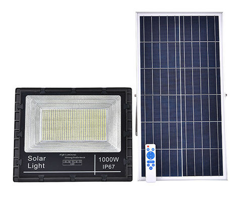 20 Watt LED Solar Floodlight with IP65 Waterproof and Motion Sensor for Outdoor Lighting