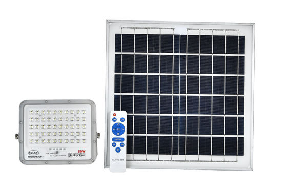 100W IP65 Waterproof LED Solar Light with Remote Control for Outdoor Flood Lighting