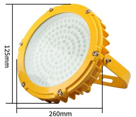 100W IP66 Aluminum Alloy LED Floodlight Explosion Proof Lighting Fixtures for Hazardous Locations