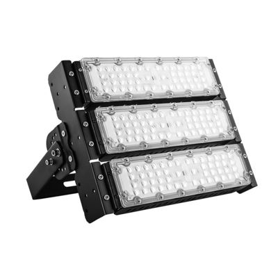 150W IP65 Waterproof LED Modular Flood Light with 100lm/w Efficiency for Outdoor Lighting