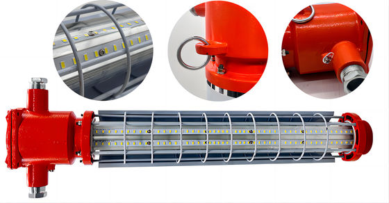 IP65 Exde Mb WF2 Explosion Proof LED Linear Light for Hazardous Locations