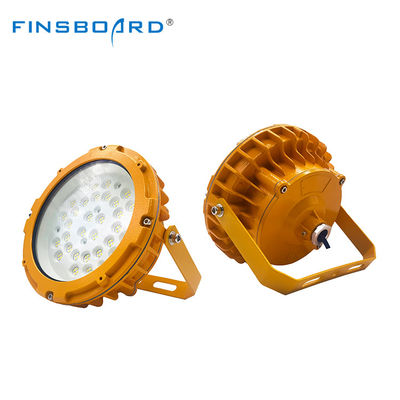 Explosion Proof Lighting Fixtures with 100-120lm/w Efficiency, Exde ⅡC T6 Gb/Ex tD A21 IP65 T80℃ Rated and Aluminum+Tempered Glass Construction