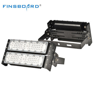 50W-600W IP65 Aluminum Alloy Outdoor LED Modular Flood Light for Harsh Conditions