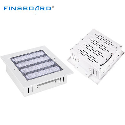 200W IP54 Waterproof Industrial High Bay LED Floodlight with Aluminum + Clear PC for Gas Stations