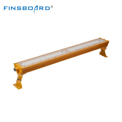 IP66 SMD2835 50W Explosion Proof Linear Light ATEX Linear Luminaire for Hazardous Locations