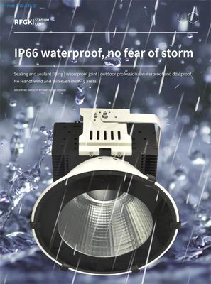 IP65 Waterproof High Lumen LED Industrial High Bay Lighting Tower Crane Lights with 200W-700W Power Options