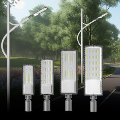High Brightness IP66 Waterproof LED Street Light with 3000K-6500K Adjustable Color Temperature for Highways and Parking Lots