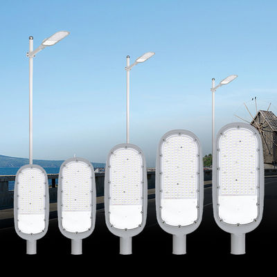 High Efficiency LED Street Light with IP66 Waterproof Die-Casting Aluminum Housing and 120lm/w Efficiency for AC85-265V Voltage Range