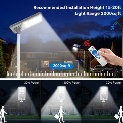 Factory Direct IP65 Waterproof 400W-1000W All-in-One LED Solar Street Light with Aluminum + PC Material