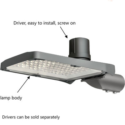 Easy Installation Die-Cast Aluminum IP66 Waterproof Light Control Integrated LED Street Light