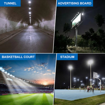 IP66 Waterproof LED Flood Light with 50000 Hours Lifespan and 216° Adjustable Angle for Stadiums and High Mast Applications
