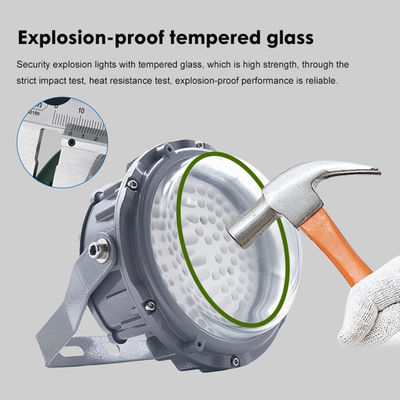 IP65 Waterproof Explosion Proof Linear Light 50W 100W 150W LED Hazardous Location Lighting with Aluminum Tempered Glass