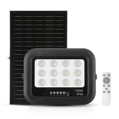 Outdoor IP65 Waterproof LED Solar Flood Light with 750LM Luminous Flux and Lithium Battery