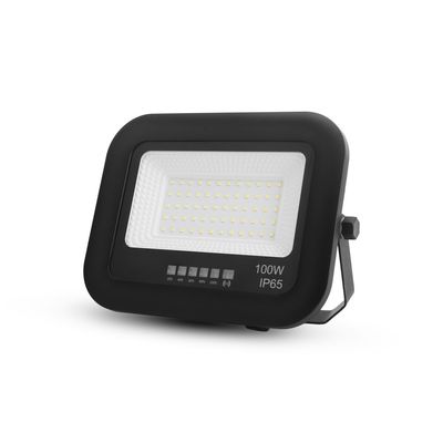 High Lumen Outdoor Solar Yard Light Ip65 Control Aluminum  Solar Led Flood Light