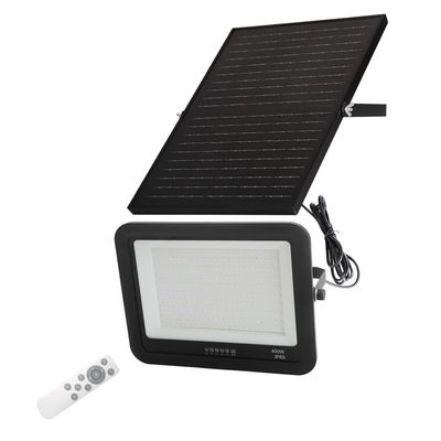 High Lumen Outdoor Solar Yard Light Ip65 Control Aluminum  Solar Led Flood Light