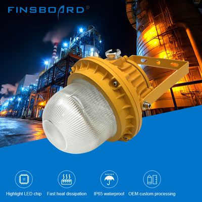 Aluminum Tempered Glass Atex Explosion Proof Lamp Explosion-Proof Lights Ip65 50w 100w 150w Explosion Proof High Bay Light