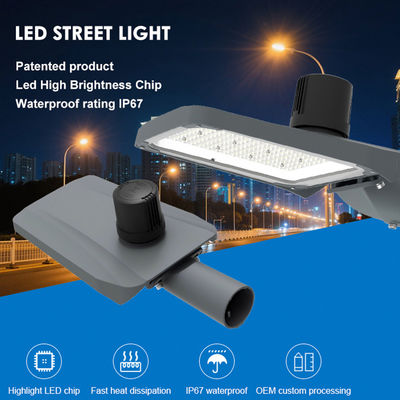 IP67 Waterproof Die-Cast Aluminum LED Street Light with 50W-300W Power Range for Highway Lighting