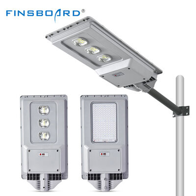 All-in-One 100W 200W Smart Solar Street Lights for Outdoor Parking Lots IP65 Waterproof Integrated LED