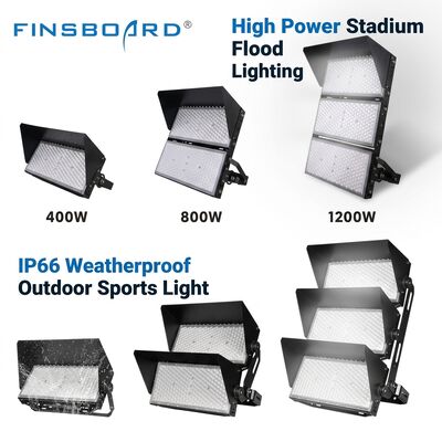 500W Energy-Efficient IP66 Waterproof LED Stadium Light for Tournament Match Broadcasting 5700K