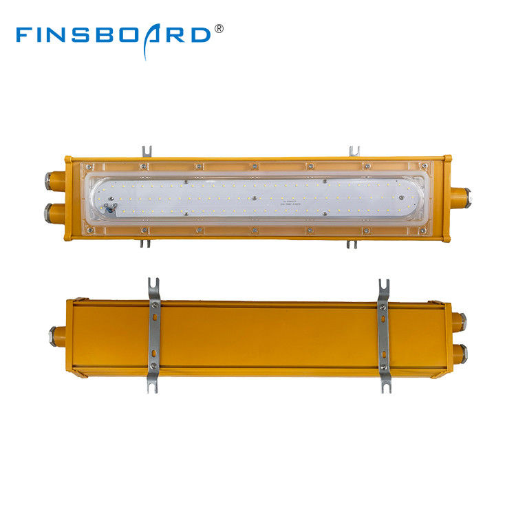 50W Tempered Glass Explosion Proof Linear Light with 5500K-6500K Color Temperature and IP65 Rating