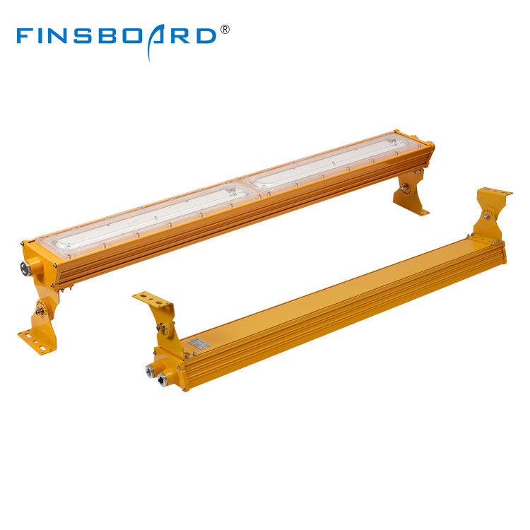IP66 SMD2835 50W Explosion Proof Linear Light ATEX Linear Luminaire for Hazardous Locations