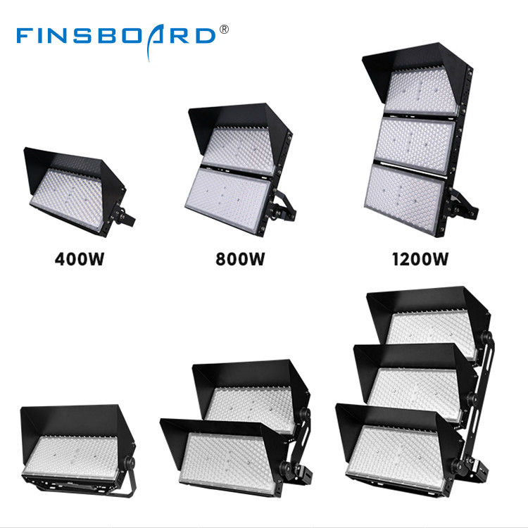 IP66 Waterproof LED Flood Light with 50000 Hours Lifespan and 216° Adjustable Angle for Stadiums and High Mast Applications