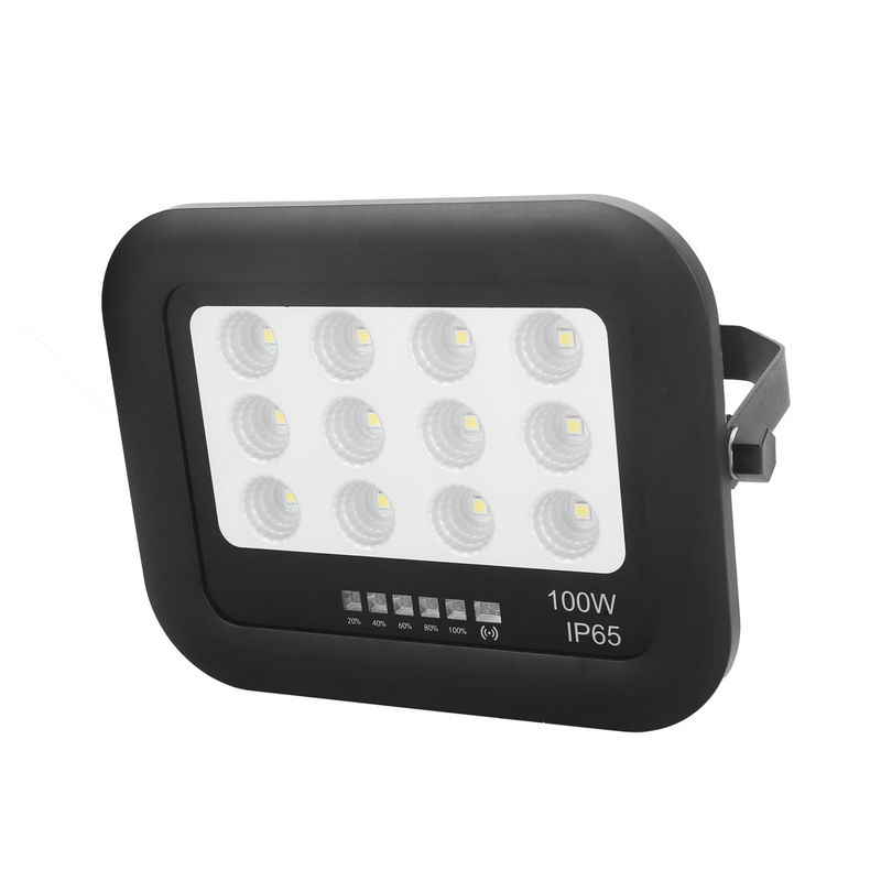 Outdoor IP65 Waterproof LED Solar Flood Light with 750LM Luminous Flux and Lithium Battery