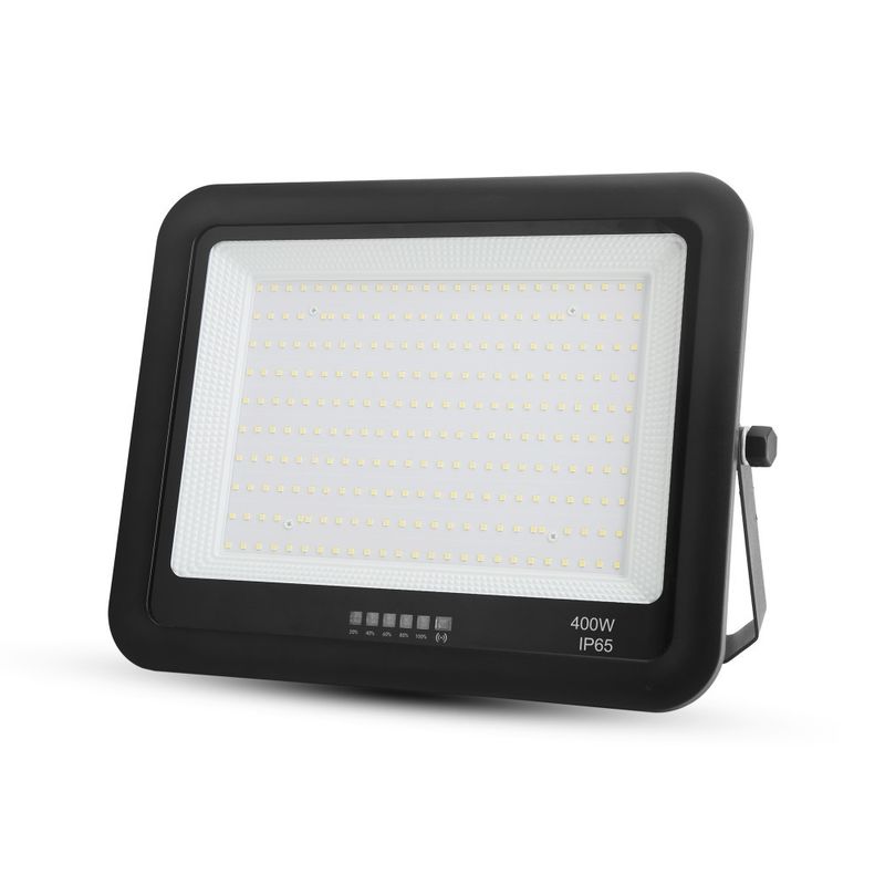 High Lumen Outdoor Solar Yard Light Ip65 Control Aluminum  Solar Led Flood Light