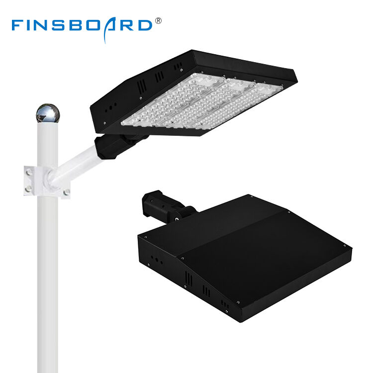 Aluminum LED Street Lights 200W to 500W Shoebox Light for Outdoor Use