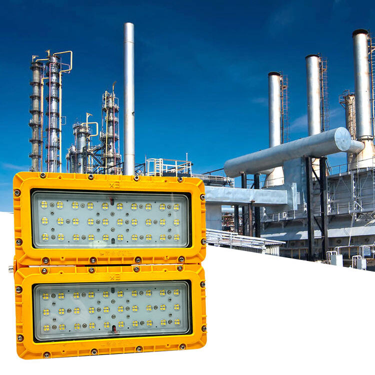 300W LED Explosion Proof Flood Light 30° Ceiling Spot High Bay Grey Finish ATEX IIB T6 IP65 RFEPL8280 Lighting