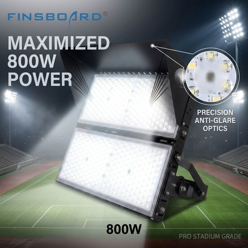 IP66 Waterproof LED Stadium Lighting Adjustable Beam Angle for Outdoor Sports Court