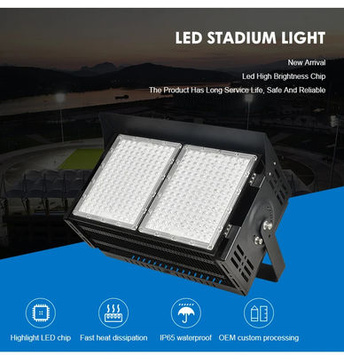 Waterproof IP65 Led Stadium Lighting Led Sports Flood Lights Indoor 6500K