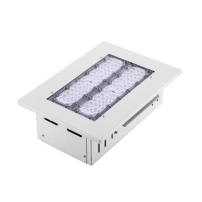 100W Gas Station Linear Industrial High Bay Lighting IP54 Waterproof