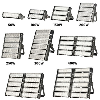 IP66 Waterproof 50W to 600W Dimmable LED Flood Light Outdoor Modular Flood Light