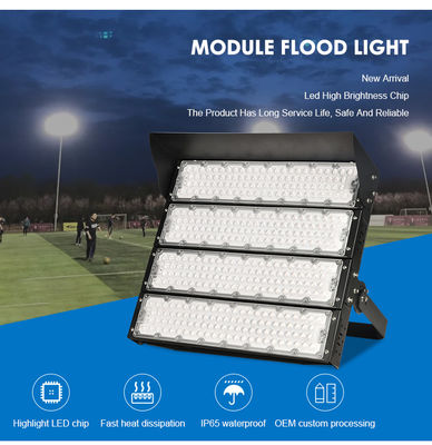 Bracket Mount Led Stadium Lighting Ballpark Lights 1250W Meanwell