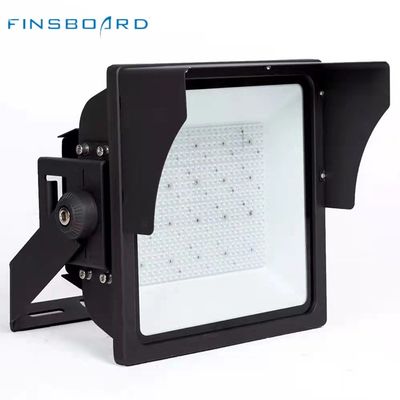 3000-6500K LED Stadium Lighting Dark Grey Black White Color