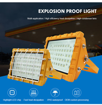 SMD2835/3030 100-110lm/W IP66 LED Explosion Proof Lighting for Factories and Hazardous Areas