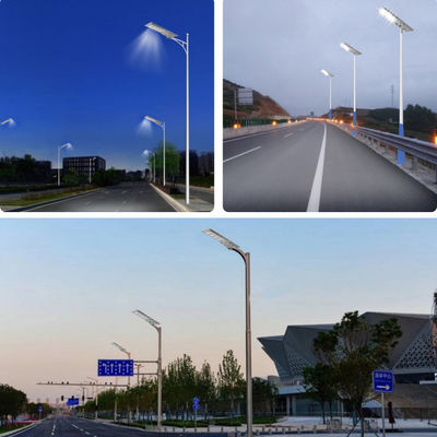 Energy Saving Waterproof Outdoor IP65 All in One Smart Energy LED Lighting Integrated Solar Street Light 60W 80W 100W