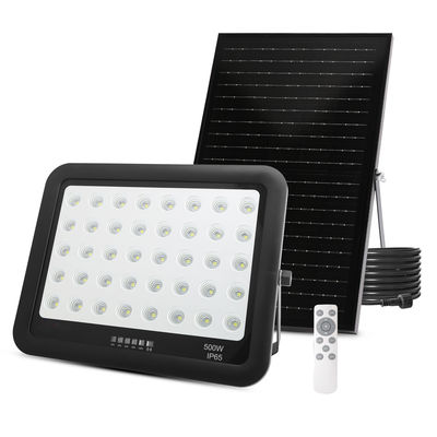 3.2V/ 24AH IFR Battery LED Solar Sensor Light  500w ABS Solar Led Flood Light
