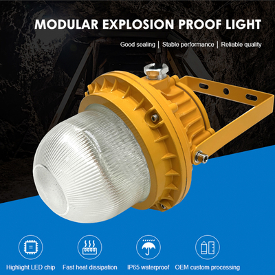High Brightness High Bay Light Aluminum Tempered Glass 50w 100w 150w Led Explosion Proof Light